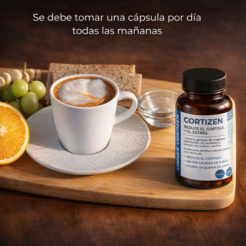 CORTIZENN | Tu aliado natural contra el insomnio y el exceso de cortisol