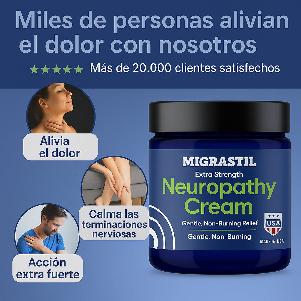 Migrastil Crema Natural para Neuropatía