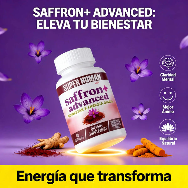 🌸 Saffron+ Advanced – Fórmula Avanzada Natural