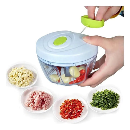 X2 Picadora Manual de Alimentos – ¡Prepara tus comidas en segundos!