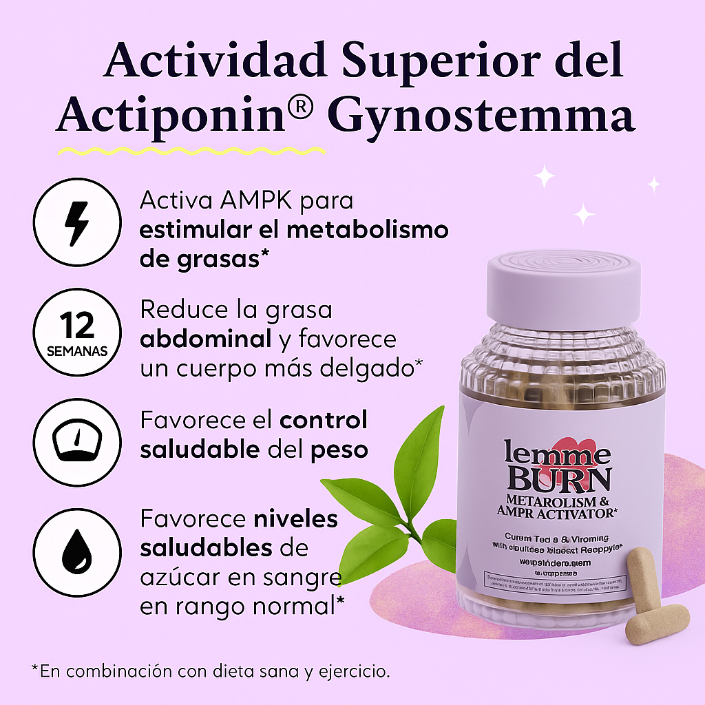 Lemme Burn Original - Aumenta metabolismo y Quema grasa