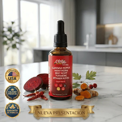 Clean Nutra® VascuGlow Berberina | Controla el Azúcar y Protege tu Corazón