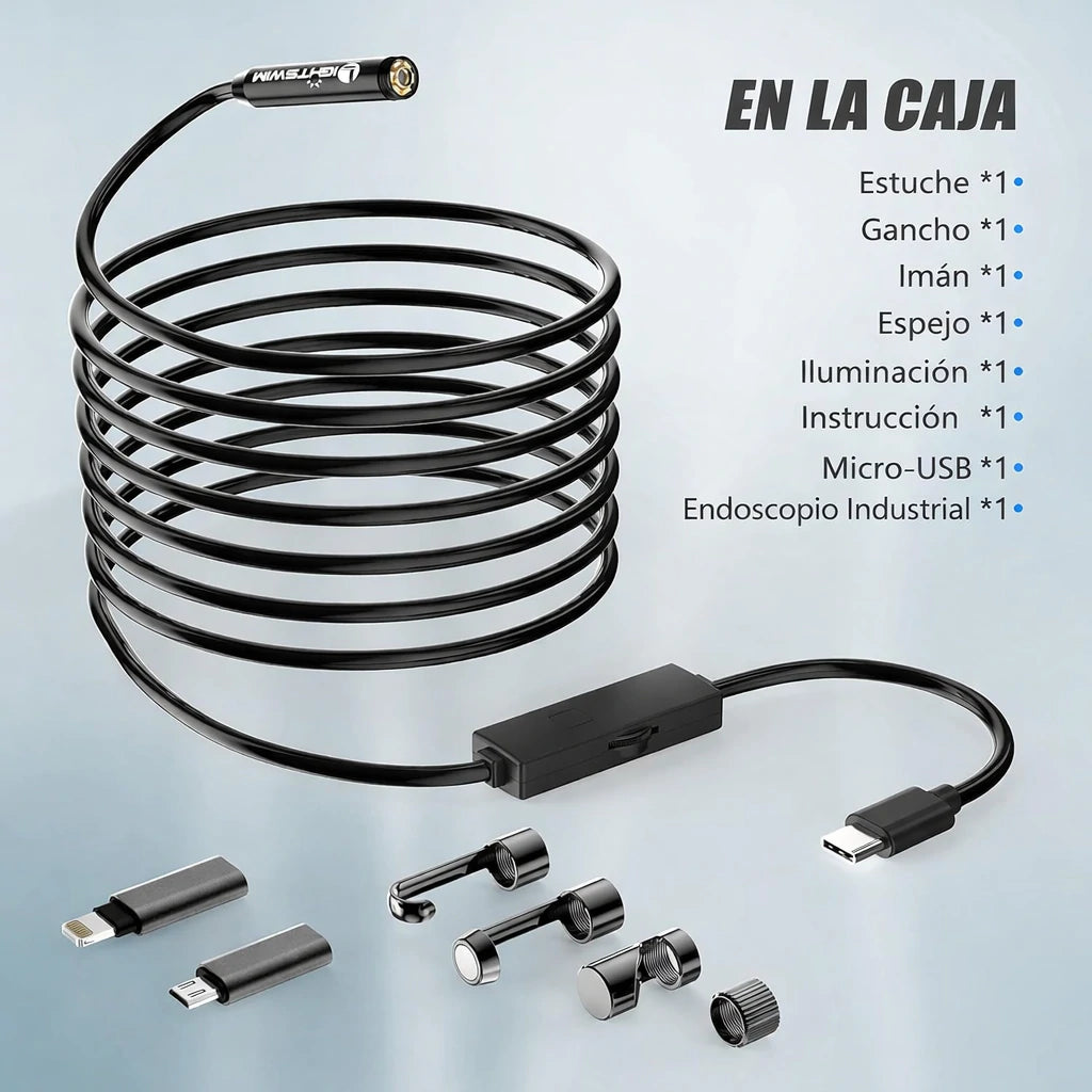 Cámara Endoscópica Impermeable