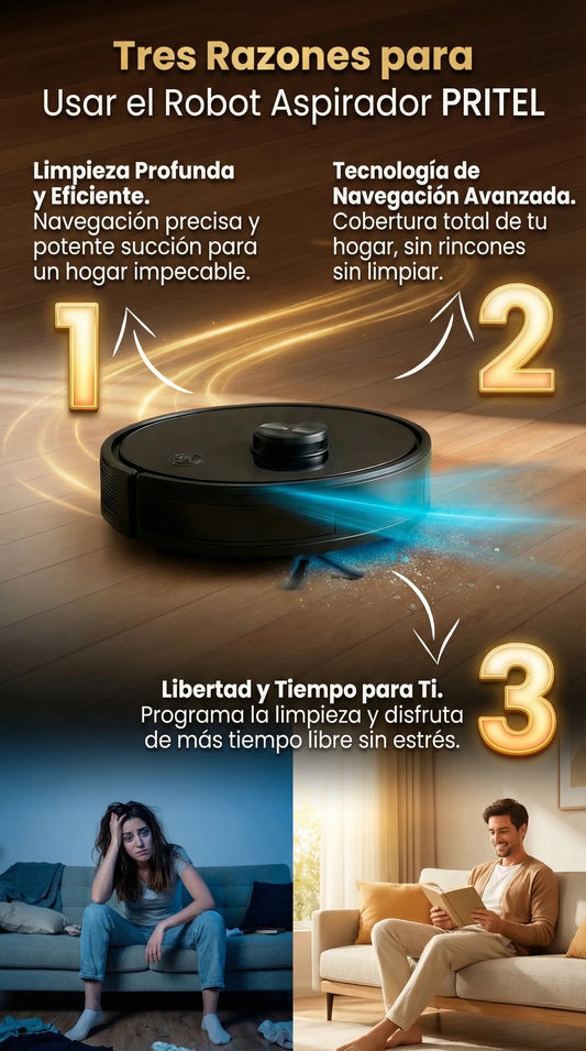 Robot Aspirador | Limpieza inteligente y sin esfuerzo