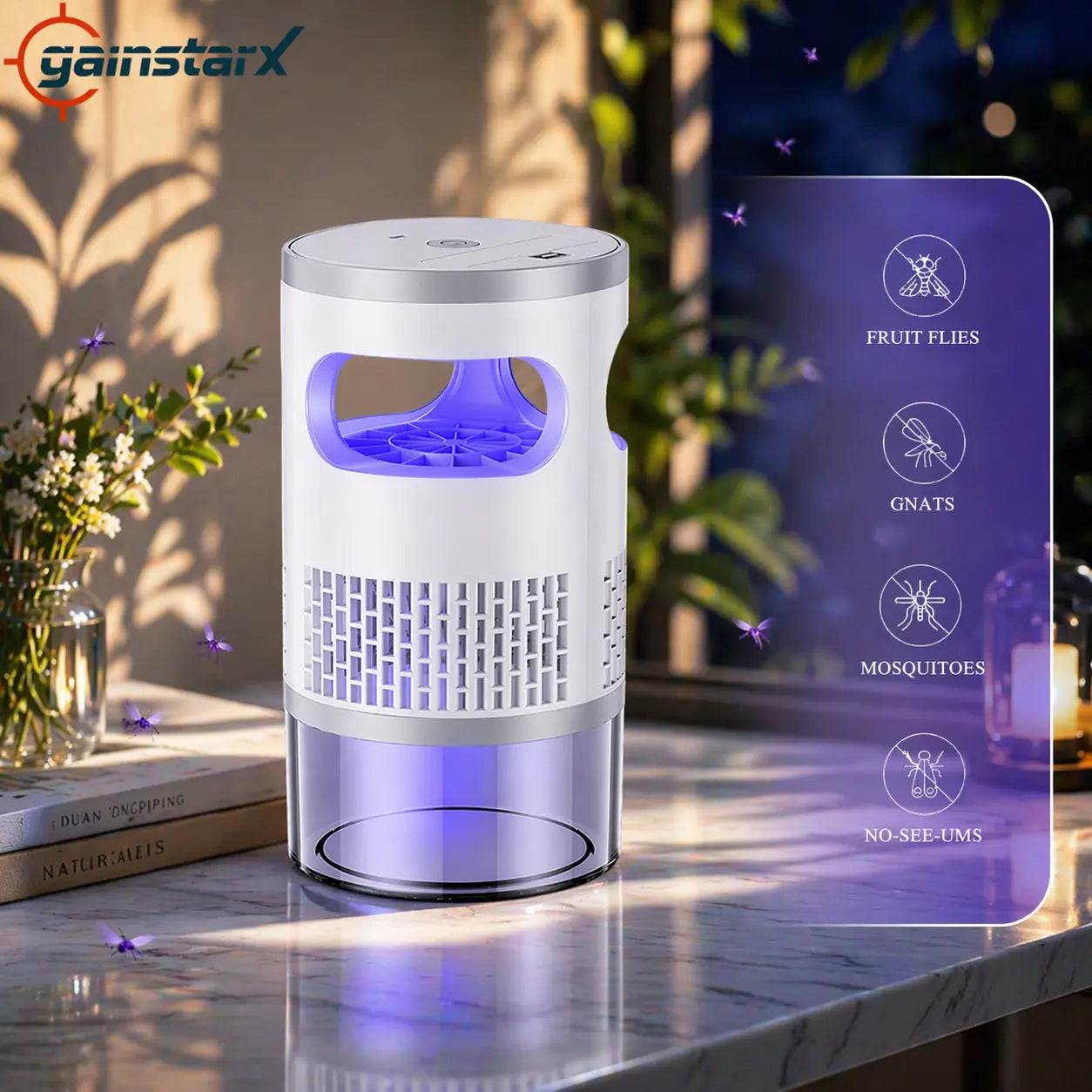 Lampara Mata Mosquitos Zancudos Luz Uv