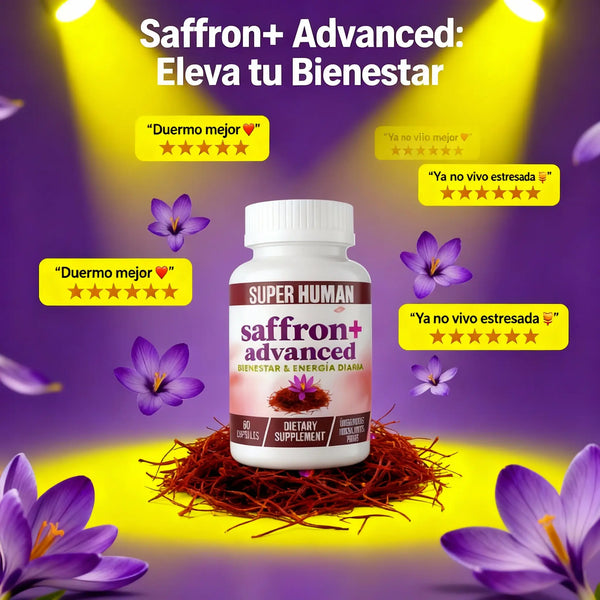 🌸 Saffron+ Advanced – Fórmula Avanzada Natural