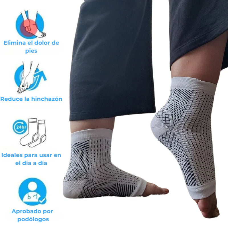 Medias De Compresión - Obtén Alivio Instantáneo De Pies Hinchados Y Adoloridos