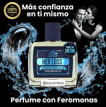 ¡Deja de ser Invisible! - "Her Loss®" Perfume con Feromonas para Hombres 💎