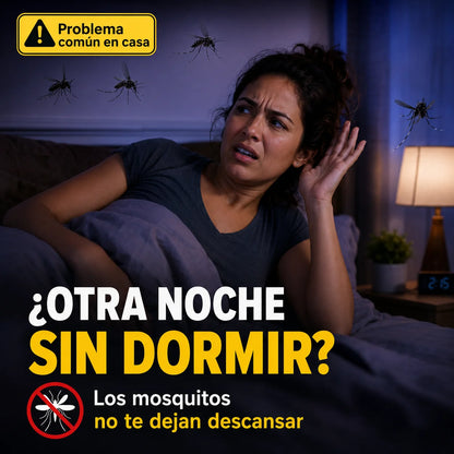 🦟 Lámpara Atrapa Mosquitos UV | Duerme Sin Piquetes, Sin Químicos