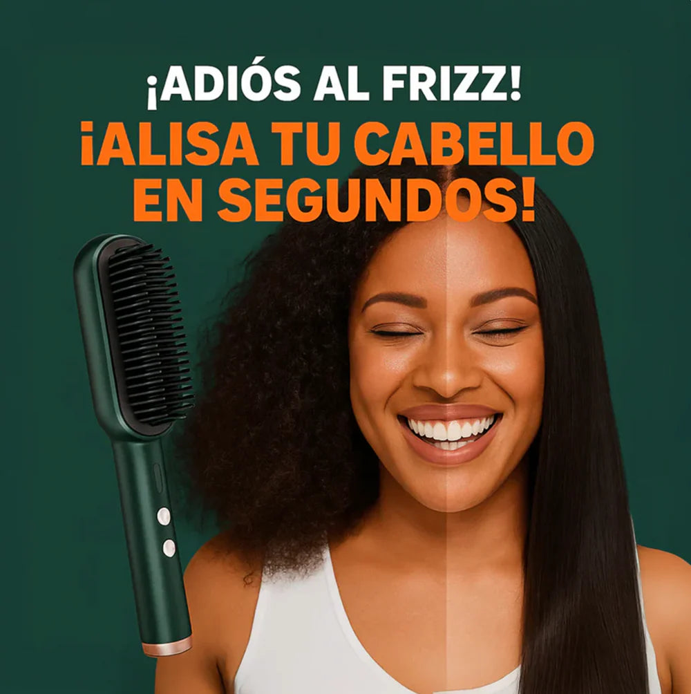 GlowBrush: Cabello Liso Rápido