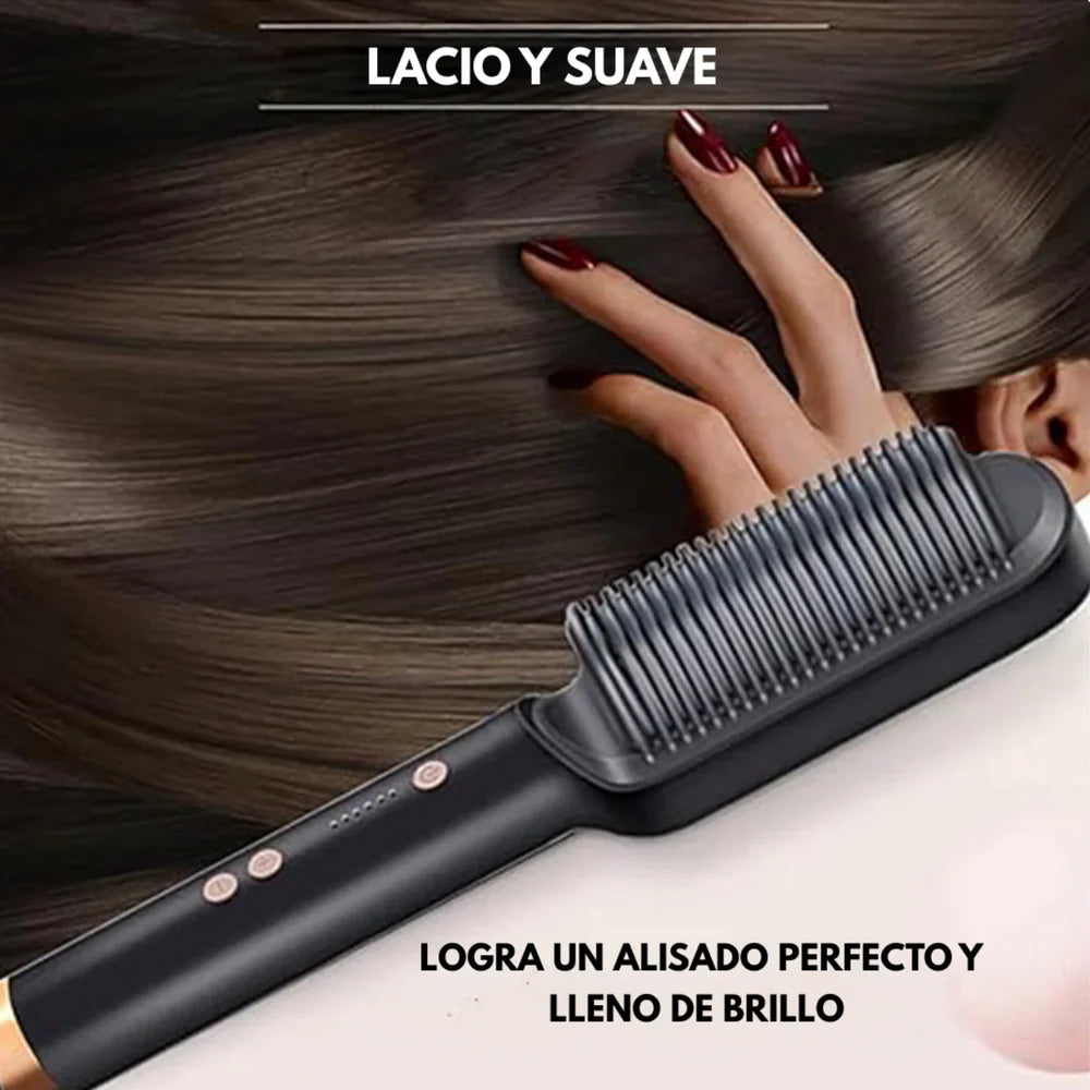 GlowBrush: Cabello Liso Rápido