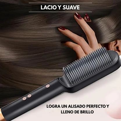 GlowBrush: Cabello Liso Rápido