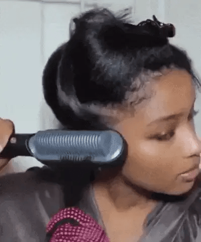 GlowBrush: Cabello Liso Rápido